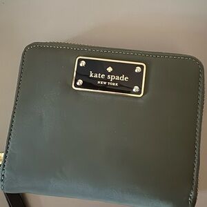 Kate Spade Olive Green Wallet
